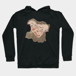 trippy emotional girl Hoodie